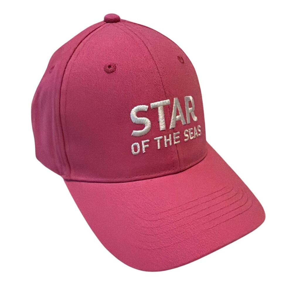 Royal Caribbean Star of the Seas Hat Pink Inaugural Cruise Swag NEW